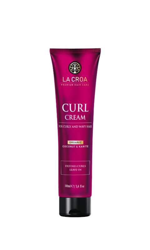 Cream for defining curly and wavy hair