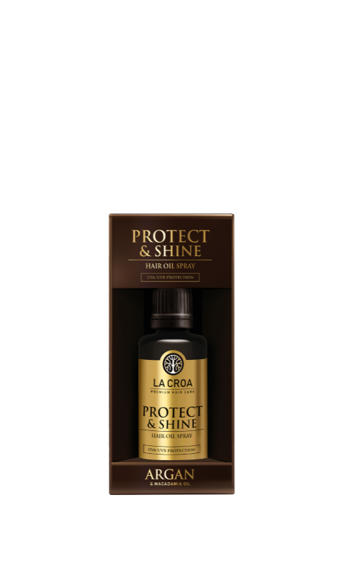 Hair oil spray ''Protect & shine'' 