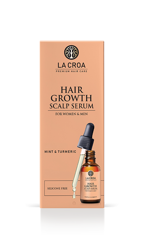 Scalp stimulating hair serum
