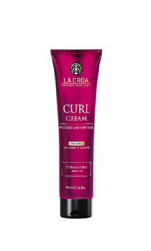 Cream for defining curly and wavy hair